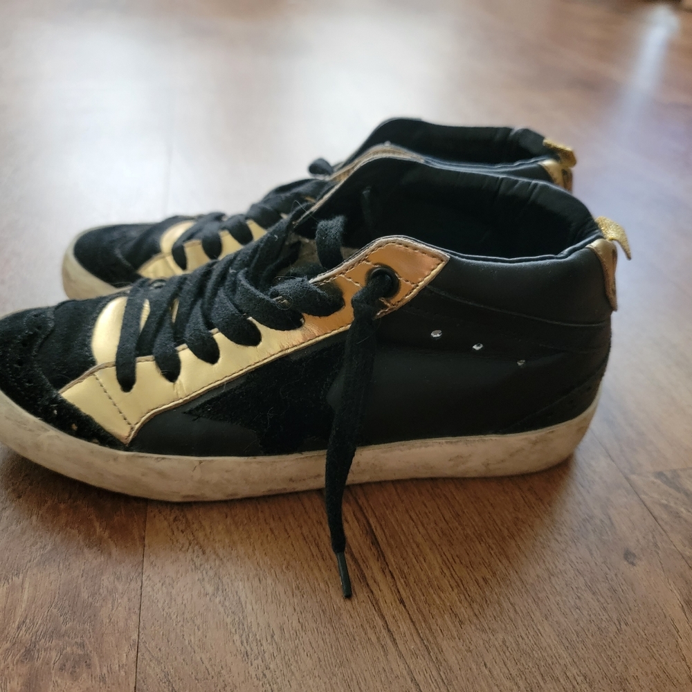 Golden Goose Records High-Top Sneakers - Picture 2 of 7